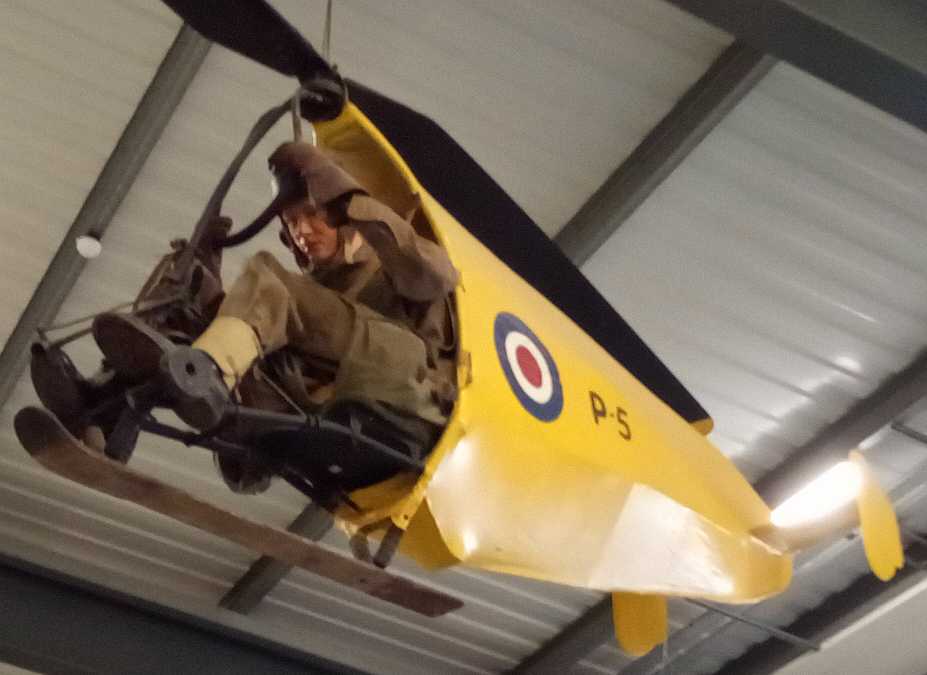 Original Rotachute Mark III/IV at the Army Flying Museum.